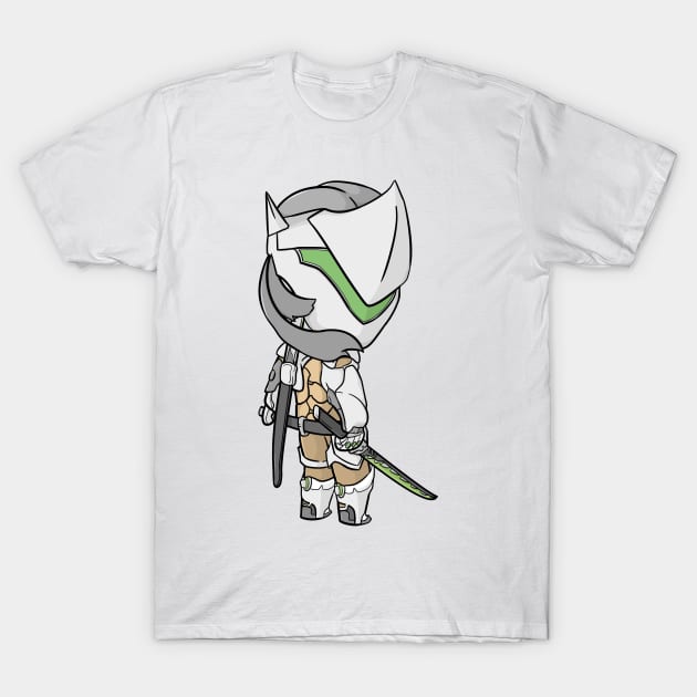 Genji Overwatch Chibi T-Shirt by Diaryzdotama